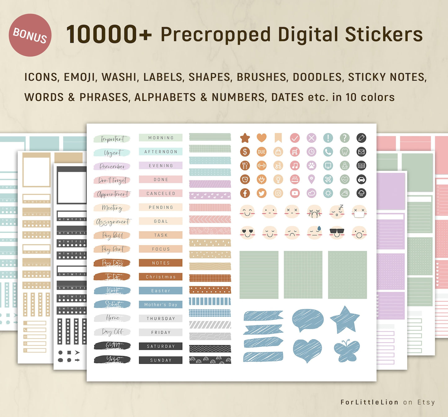 Goodnotes Mega Sticker Book