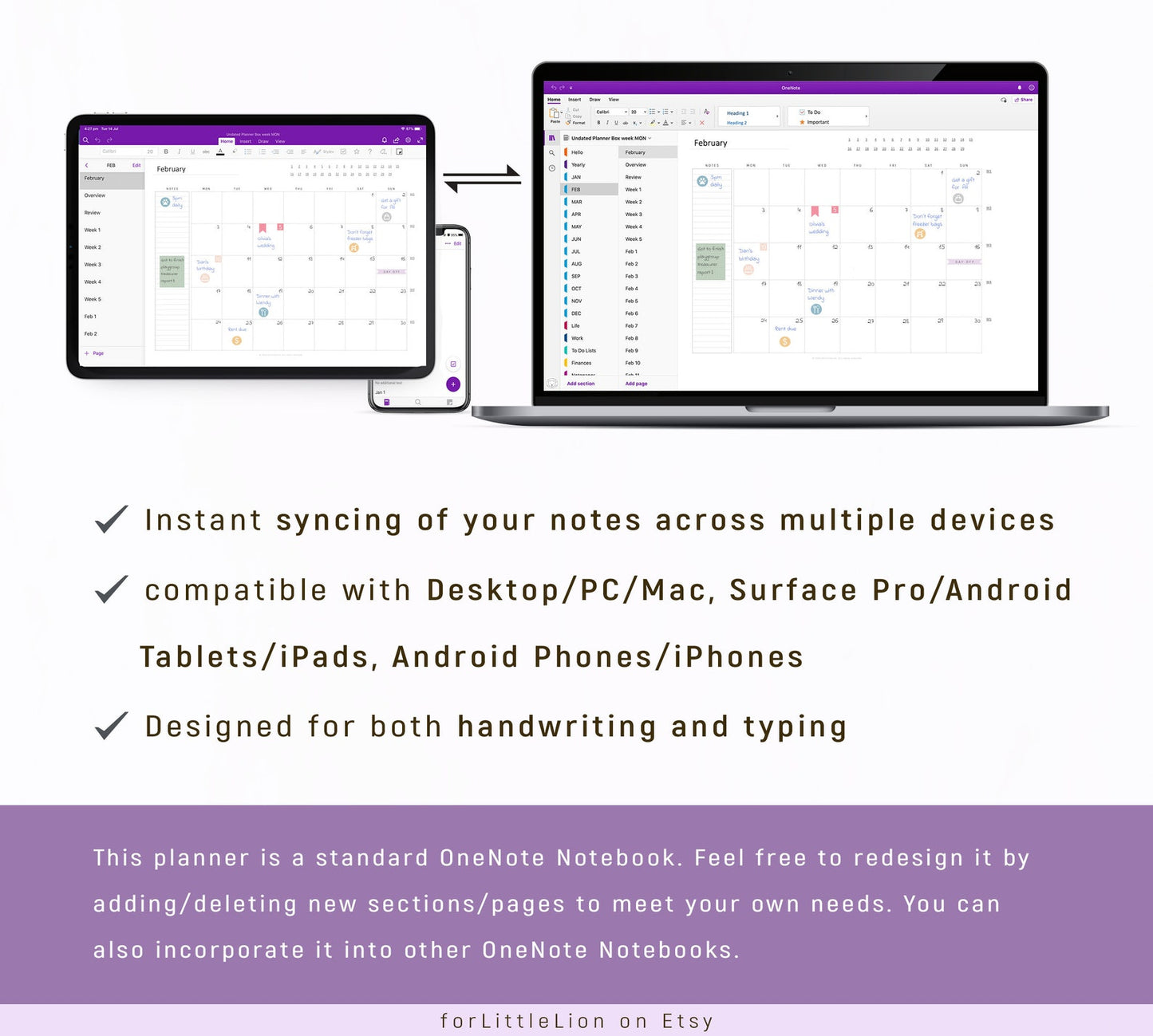 2026 Ultimate OneNote Planner for Professionals