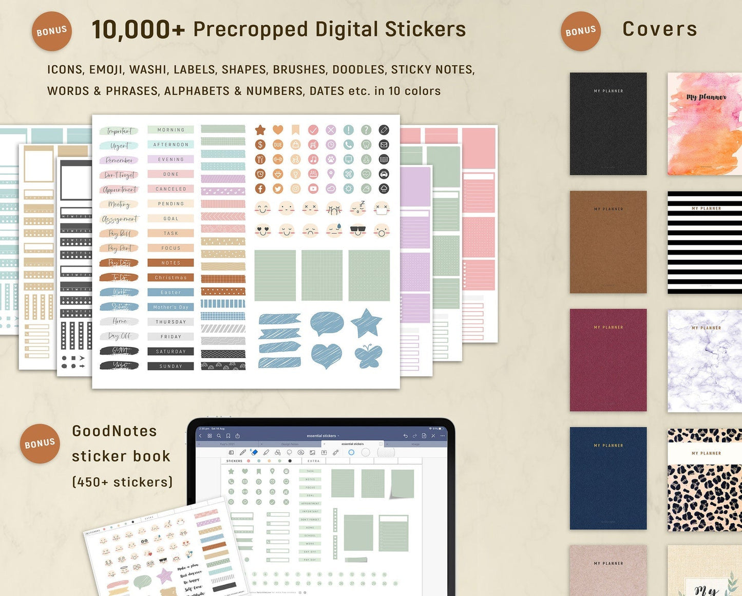2026 Simple Digital Planner for Professionals