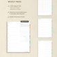 CUSTOM Simple Digital Planner 2027