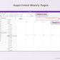 2024 Ultimate OneNote Digital Planner with Calendar App Integration