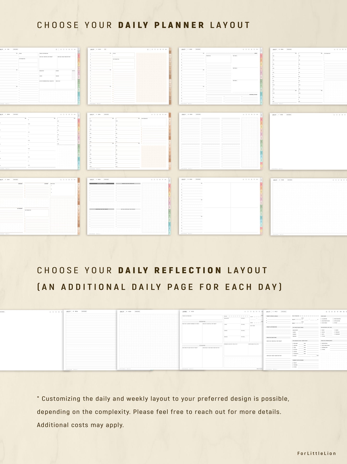 Personalized All-in-one Digital Planner 2025