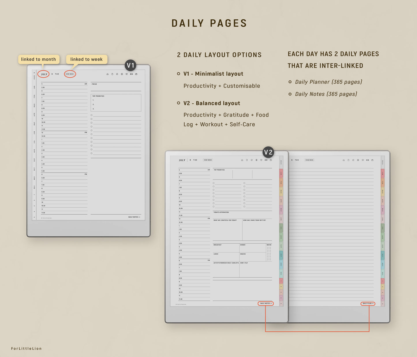 All-in-one reMarkable Paper Pro Planner 2025