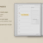 reMarkable Paper Pure Work Planner