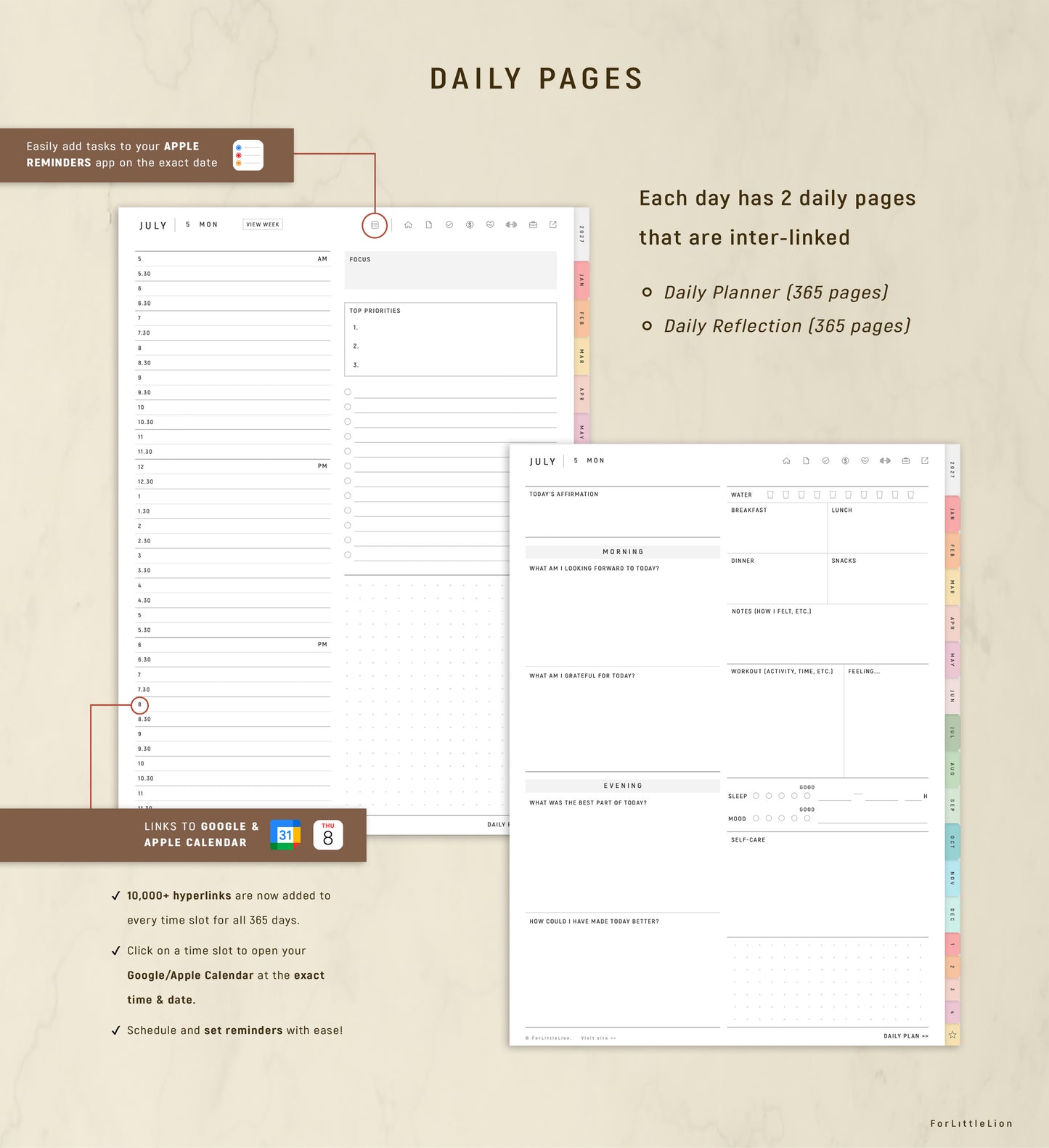 All-in-one Digital Planner | 2026 2027 + Undated