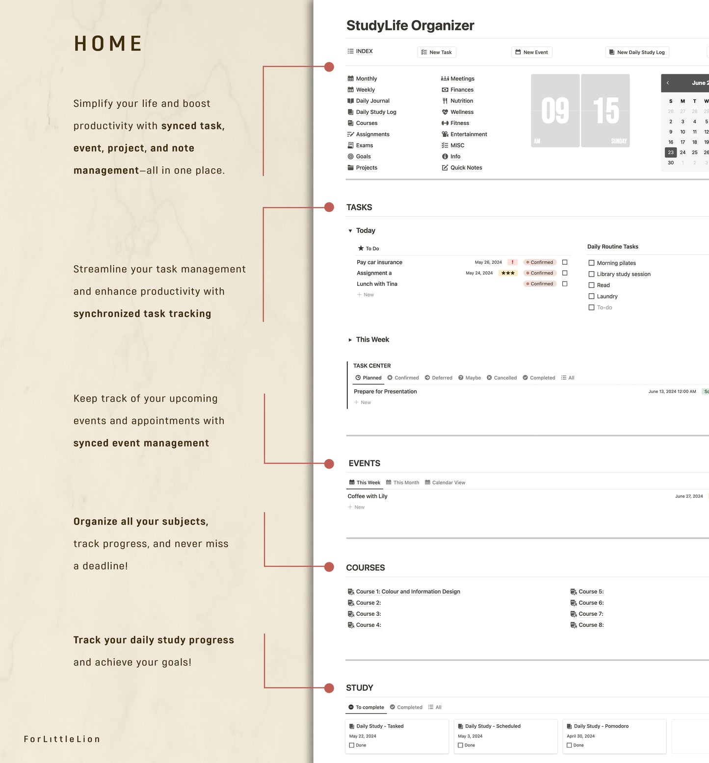 The Ultimate Notion Student Planner