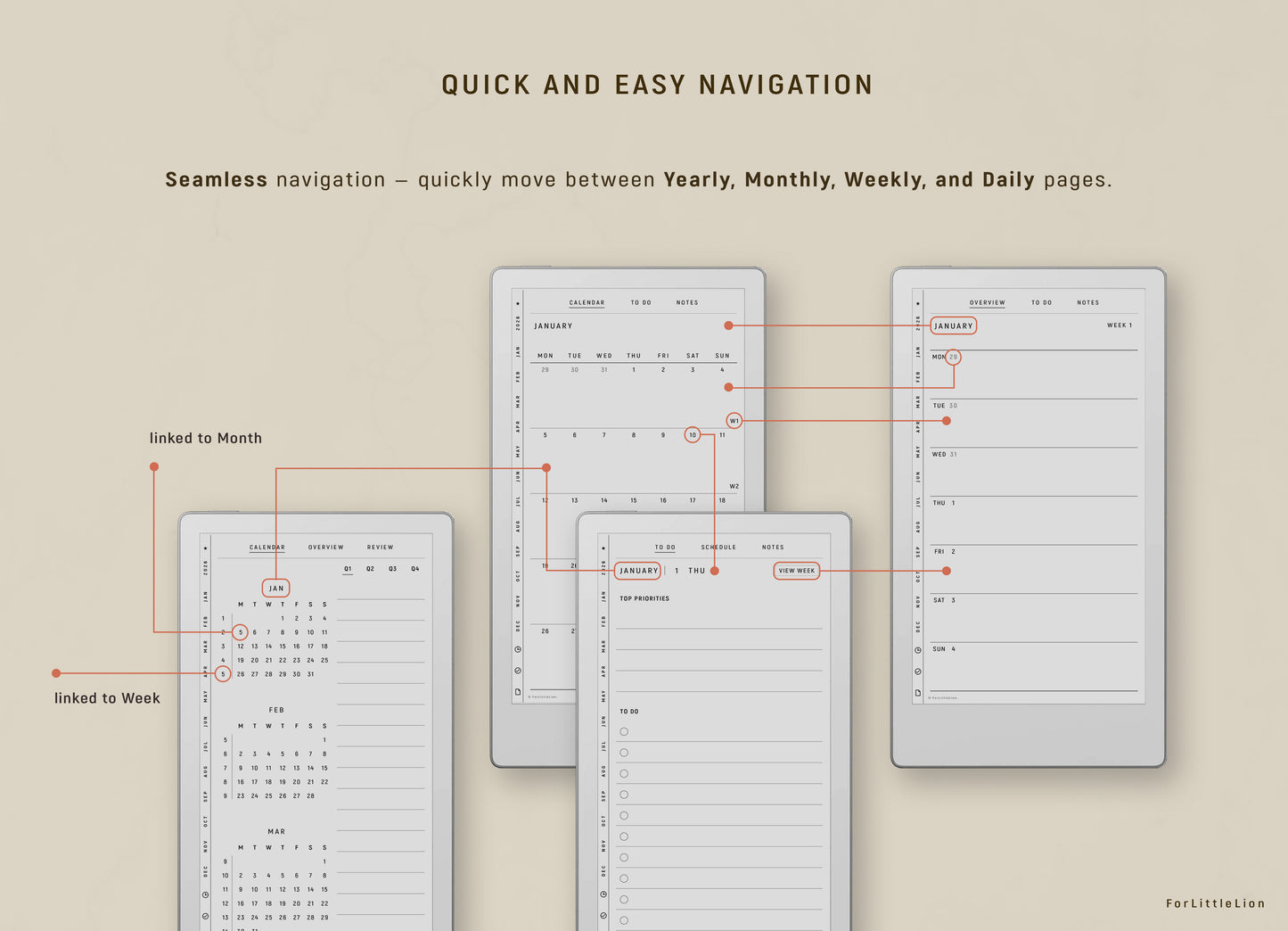 reMarkable Paper Pro Move Work Planner 2026 + Free 2025