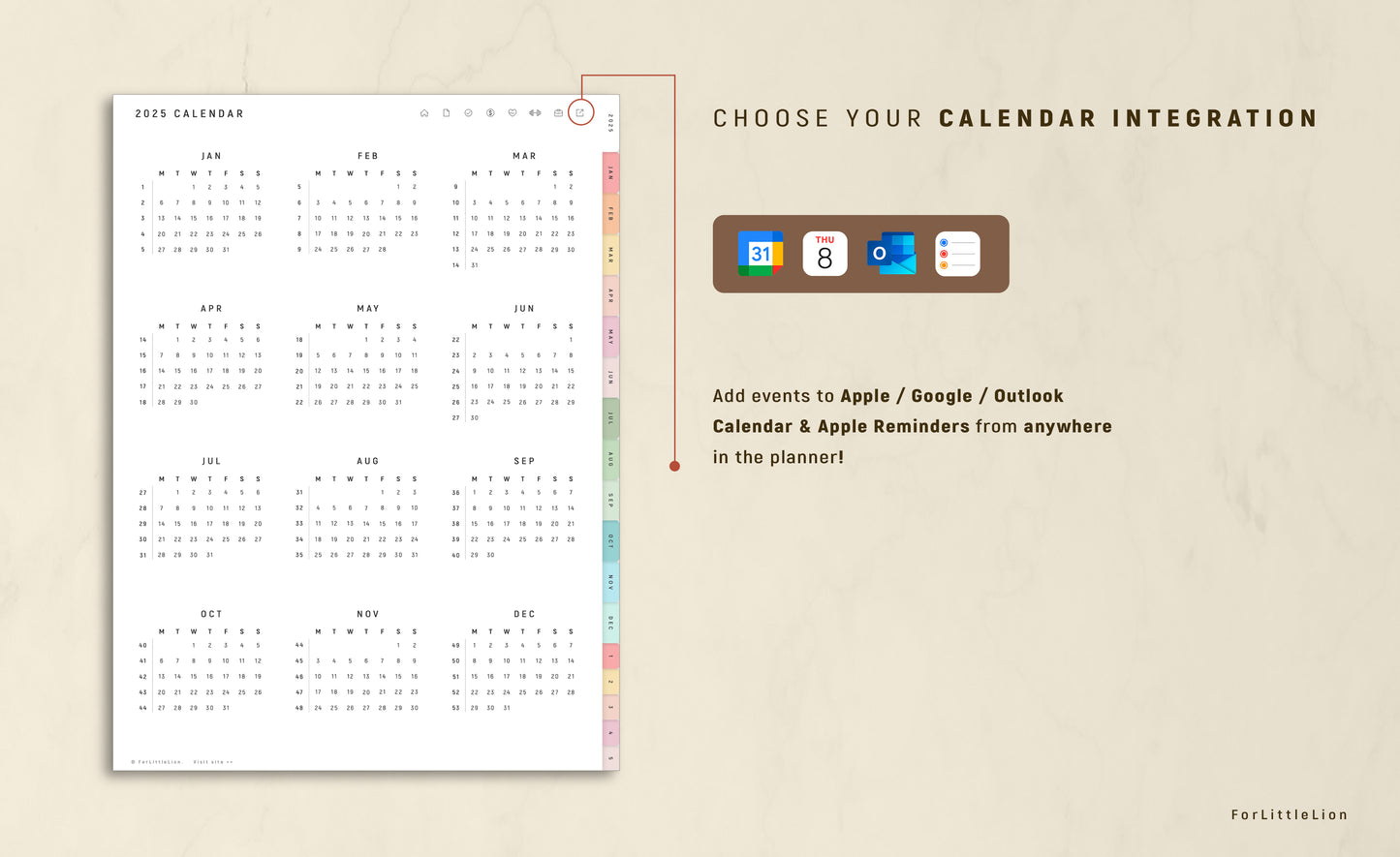 Personalized All-in-one Digital Planner