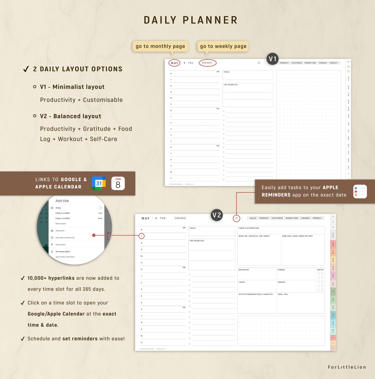 All-in-one Digital Business Planner 2025