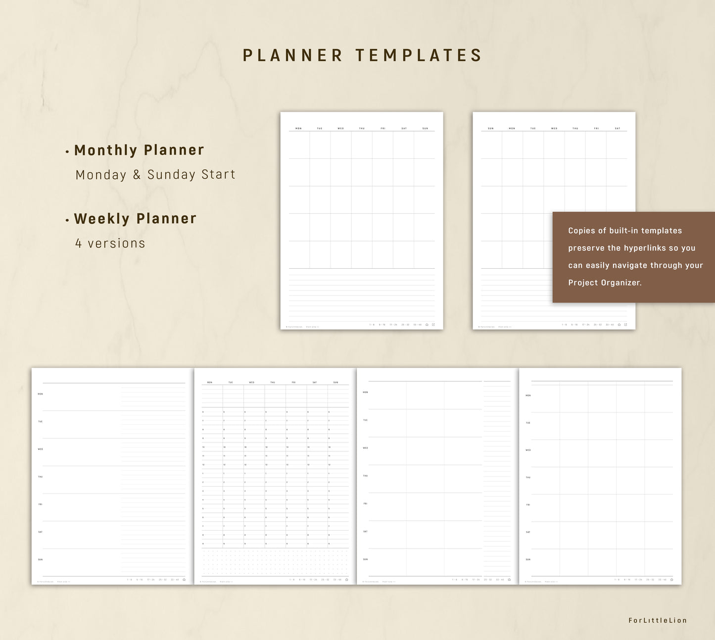 Ultimate Custom Digital Project Organizer