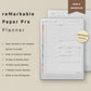 All-in-one reMarkable Paper Pro Planner 2025