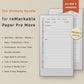 2026 Ultimate Planner Bundle for reMarkable Paper Pro Move
