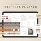 All-in-one Mid-Year Digital Planner JUL 2026- AUG 2027