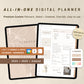 All-in-one Digital Planner 2024 2025 + Undated