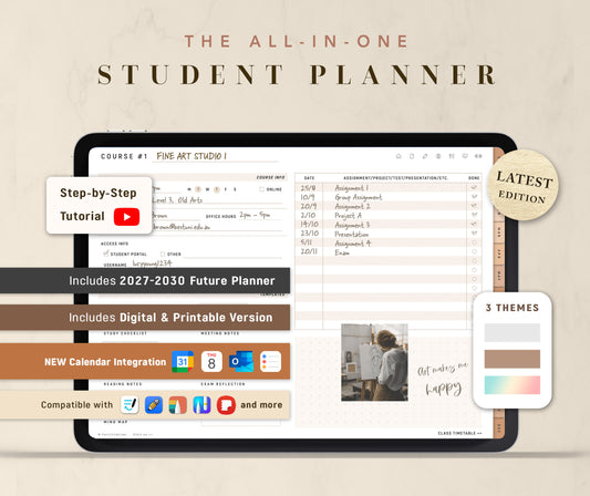 Ultimate Student Planner (2026–2030 Future Planner Included)