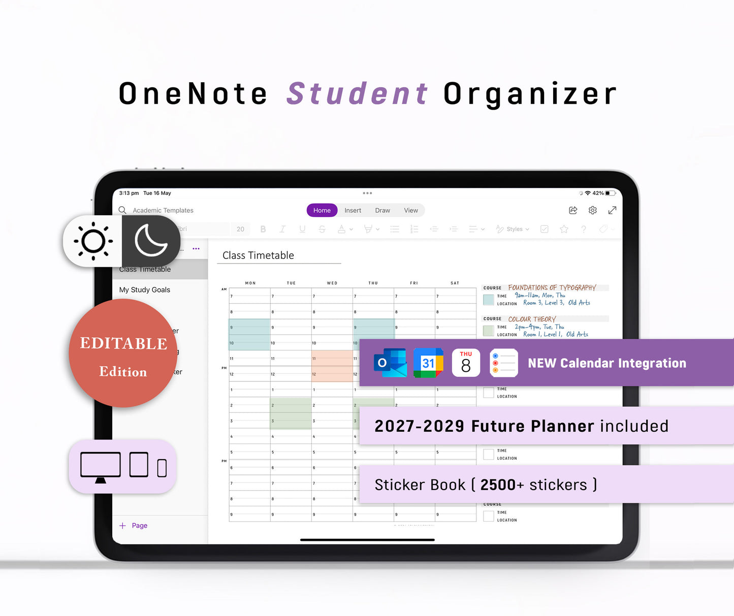 Ultimate OneNote STUDENT Organizer