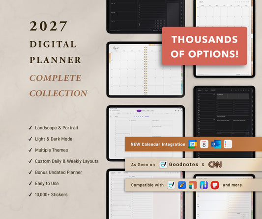 Full Access to All 2027 Digital Planners