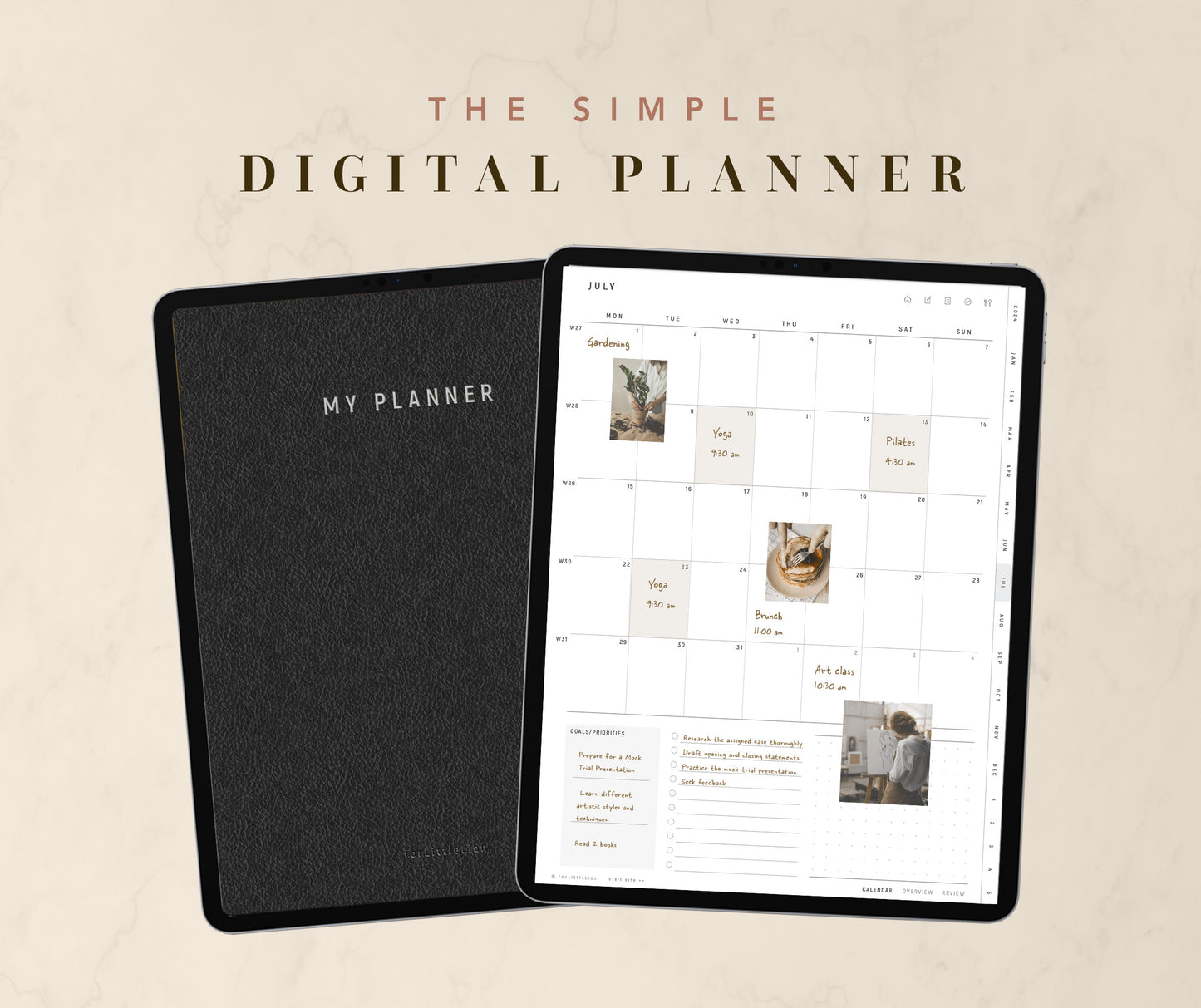 2026 Simple Digital Planner for Professionals