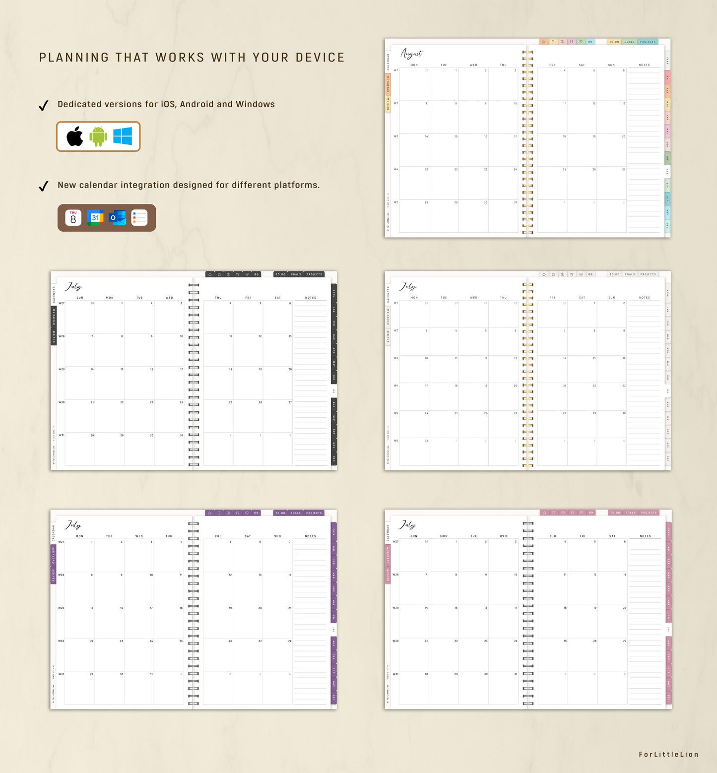 Classic All-in-one Digital Planner (2027–2030 Future Planner Included)