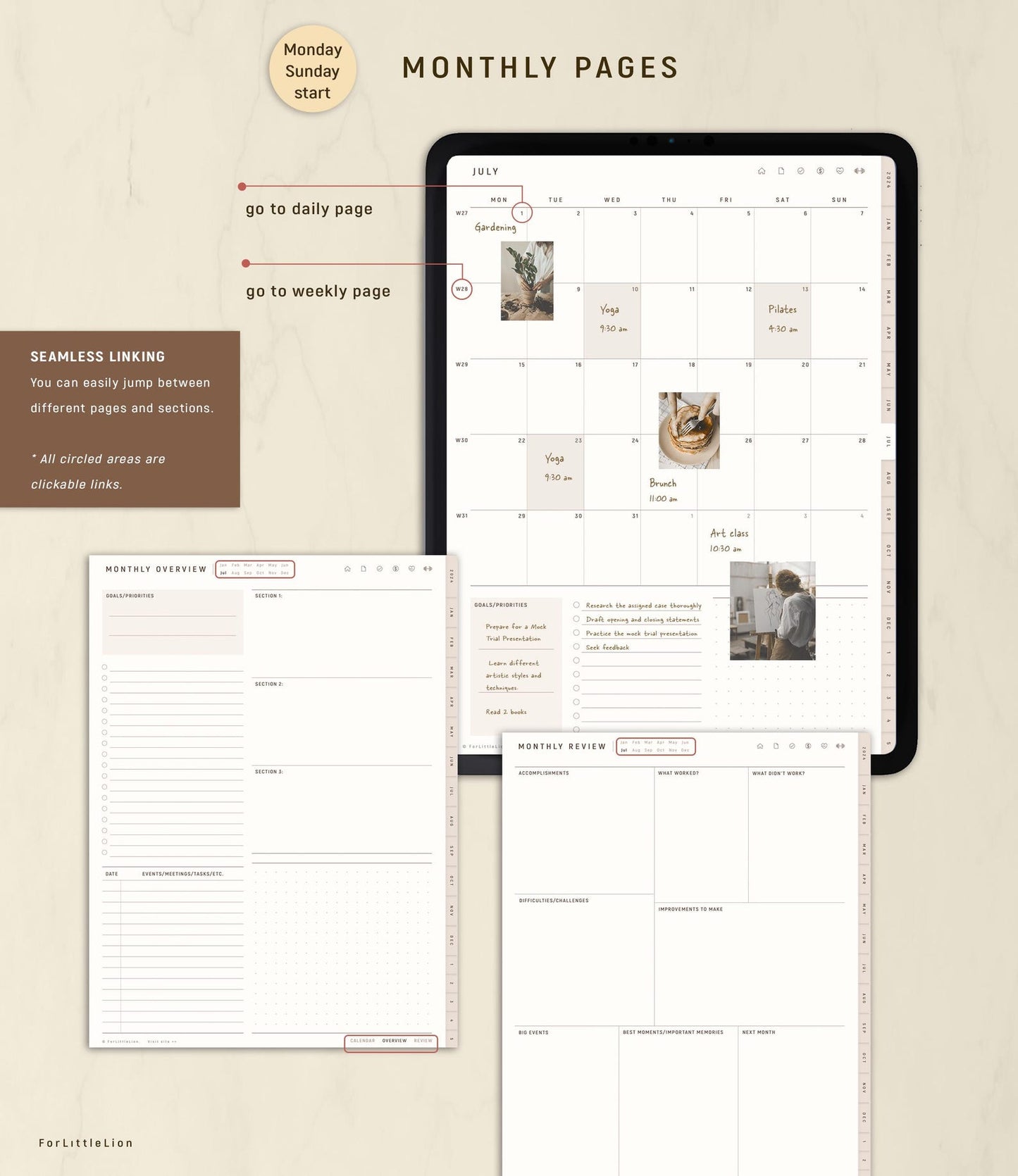 Custom All-in-one Digital Planner 2025