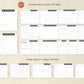 All-in-one Mid-Year Digital Planner JUL 2025- AUG 2026