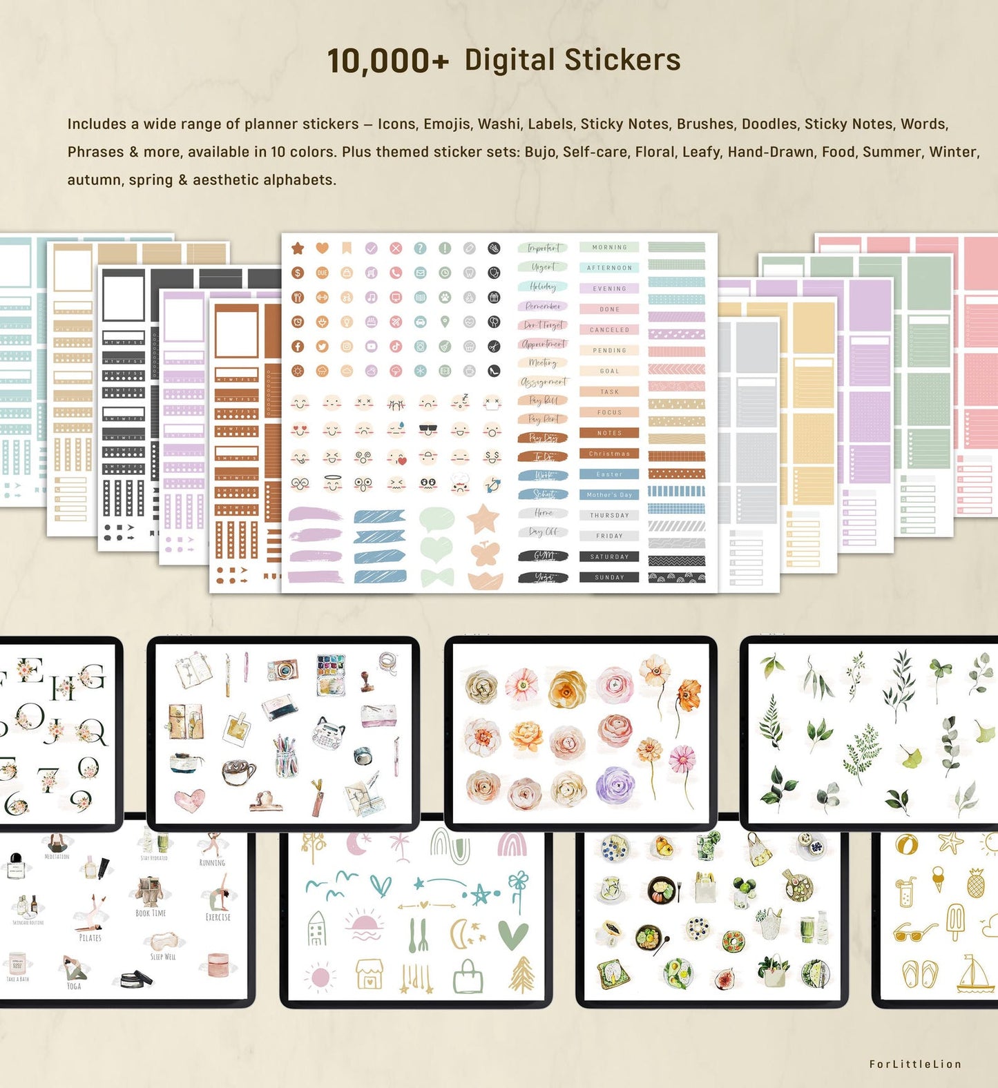 10000+ Digital Stickers