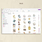 2500+ OneNote Digital Stickers