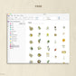 2500+ OneNote Digital Stickers