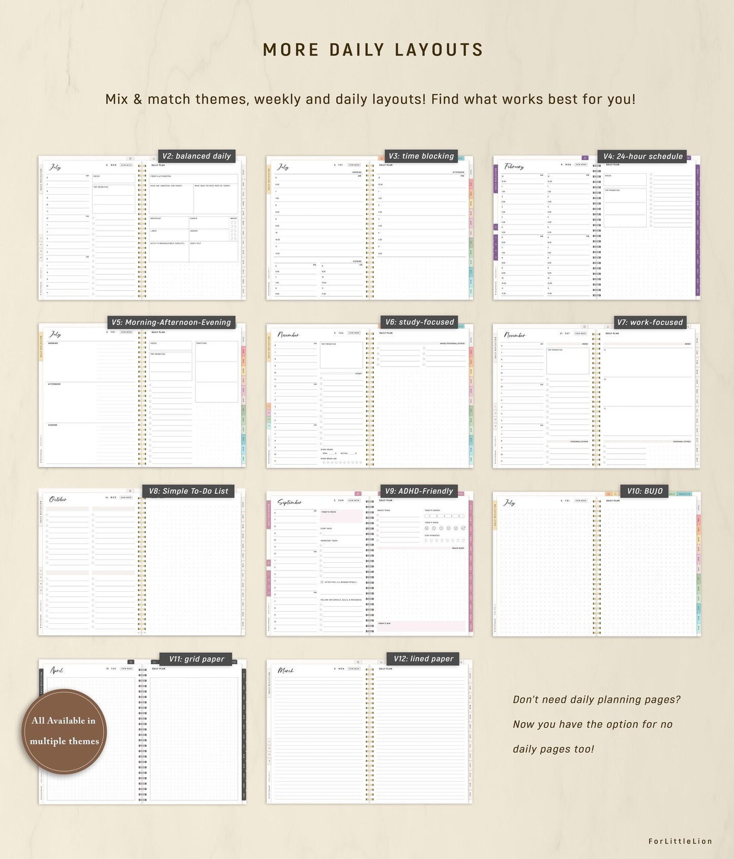 Classic All-in-one Digital Planner (2027–2030 Future Planner Included)