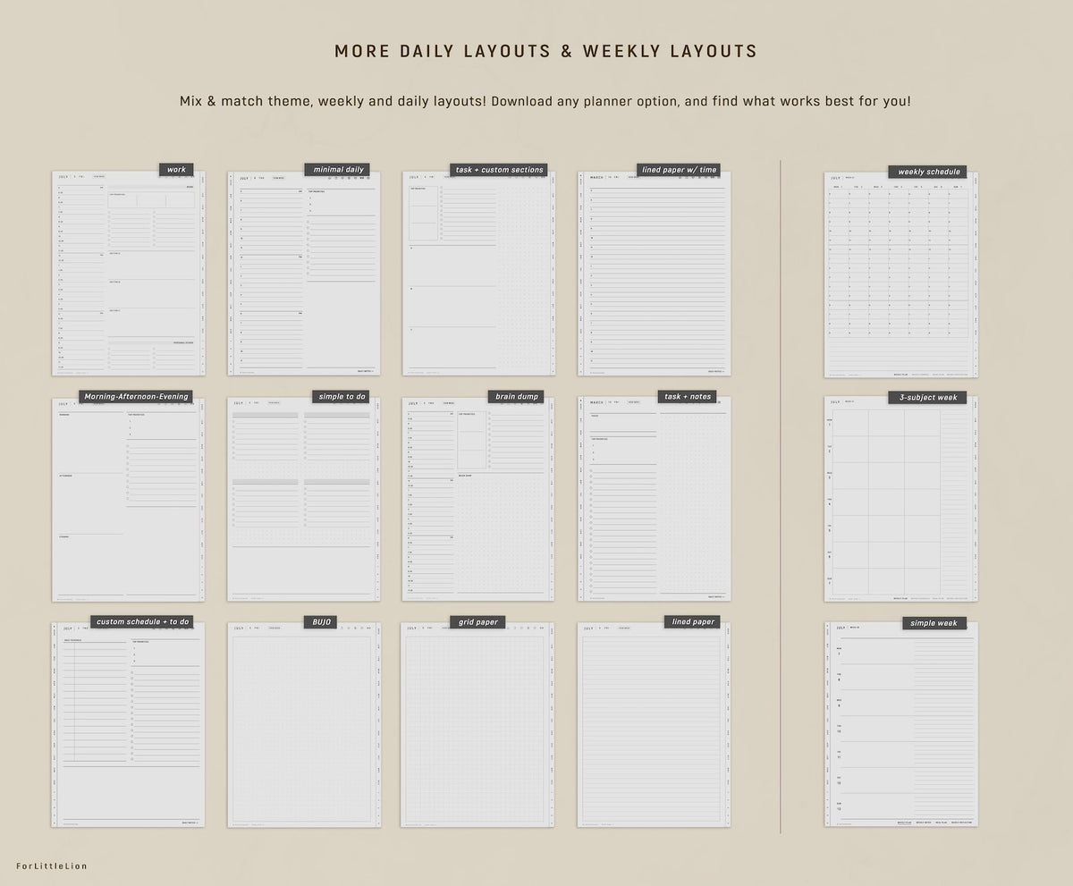 reMarkable Paper Pure All-in-one Planner (2027–2030 Future Planner Included)