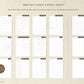 Custom Minimal All-in-one Digital Planner (2027–2030 Year Planner Included)