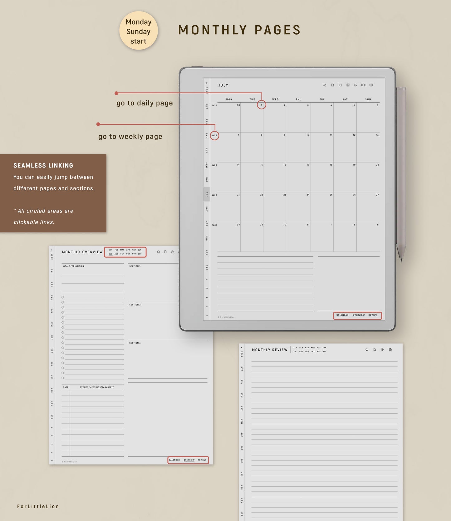 reMarkable Paper Pure All-in-one Planner (2027–2030 Future Planner Included)