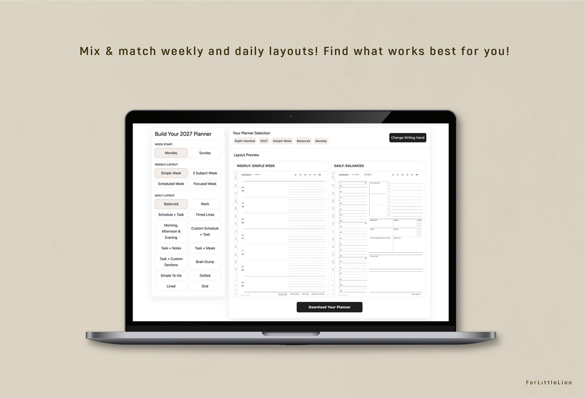 reMarkable Paper Pure All-in-one Planner (2027–2030 Future Planner Included)