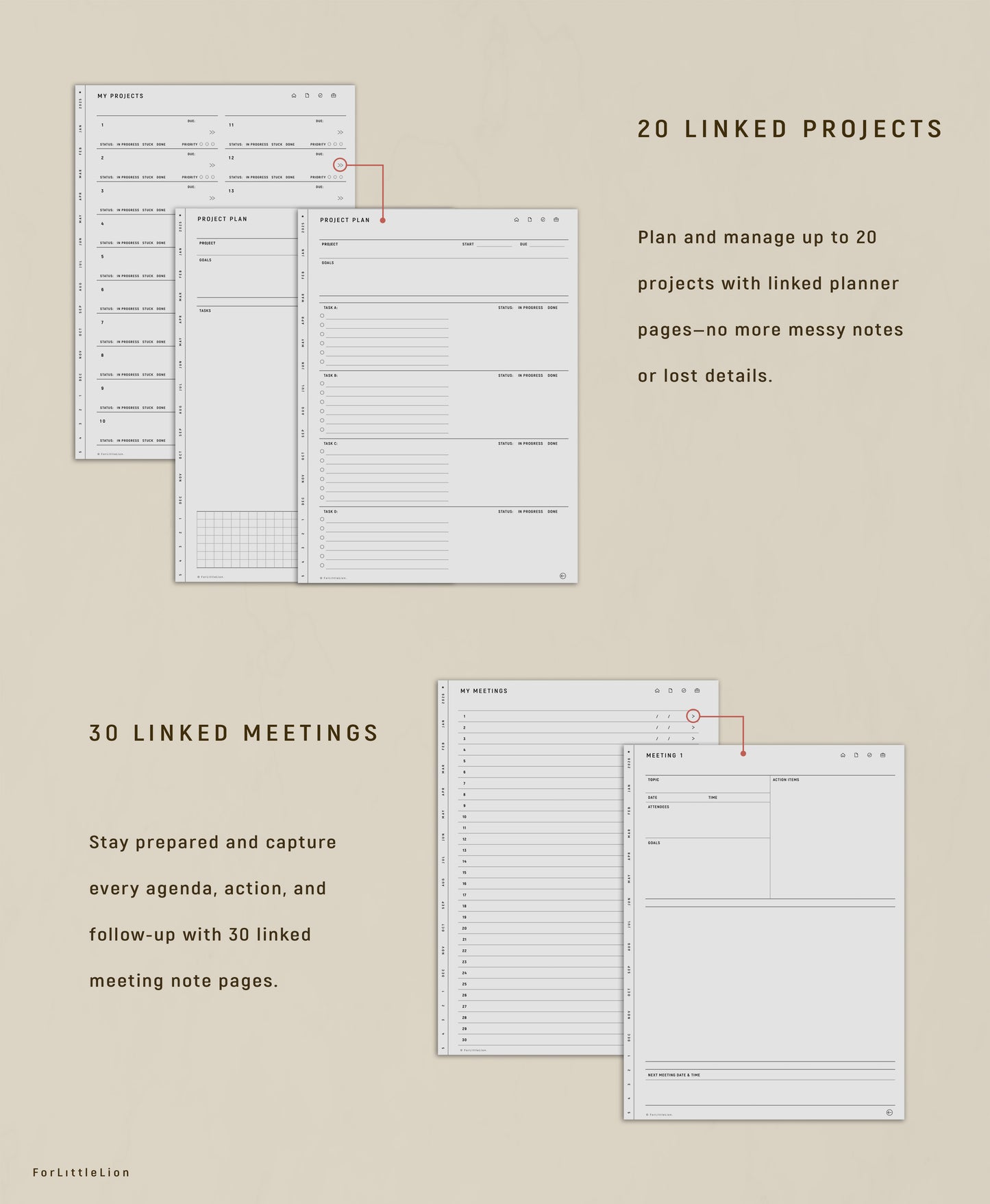 reMarkable Paper Pro Work Planner 2026 + Free 2025