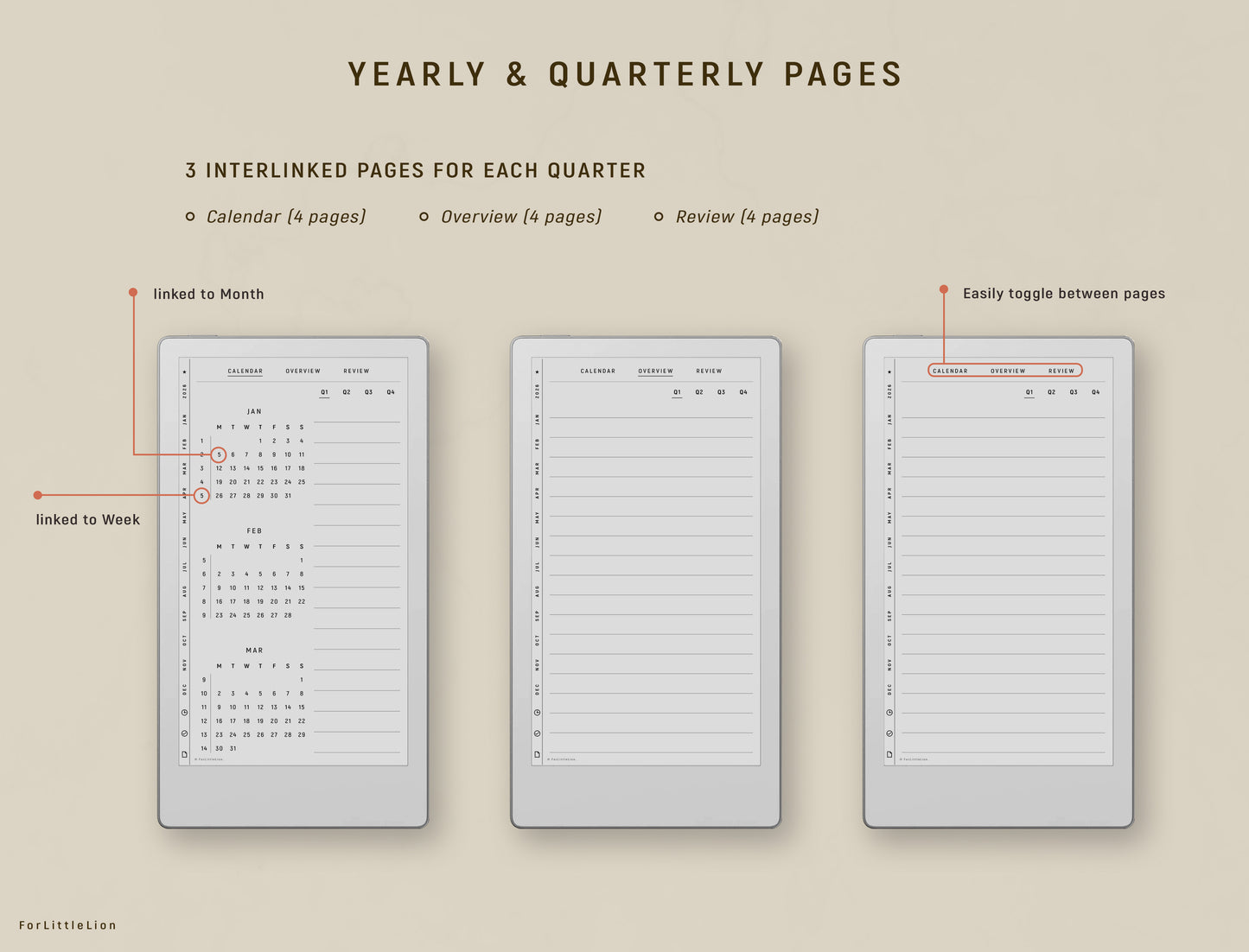 reMarkable Paper Pro Move Work Planner 2026 + Free 2025