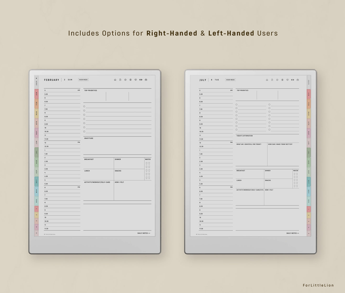 All-in-one reMarkable Paper Pro Planner 2025