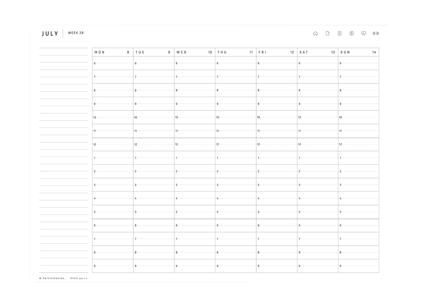 Try Our Planner Builder ForLittleLion try-our-planner-builder-forlittlelion