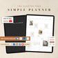 2026 Simple Digital Planner