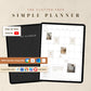 CUSTOM Simple Digital Planner 2027