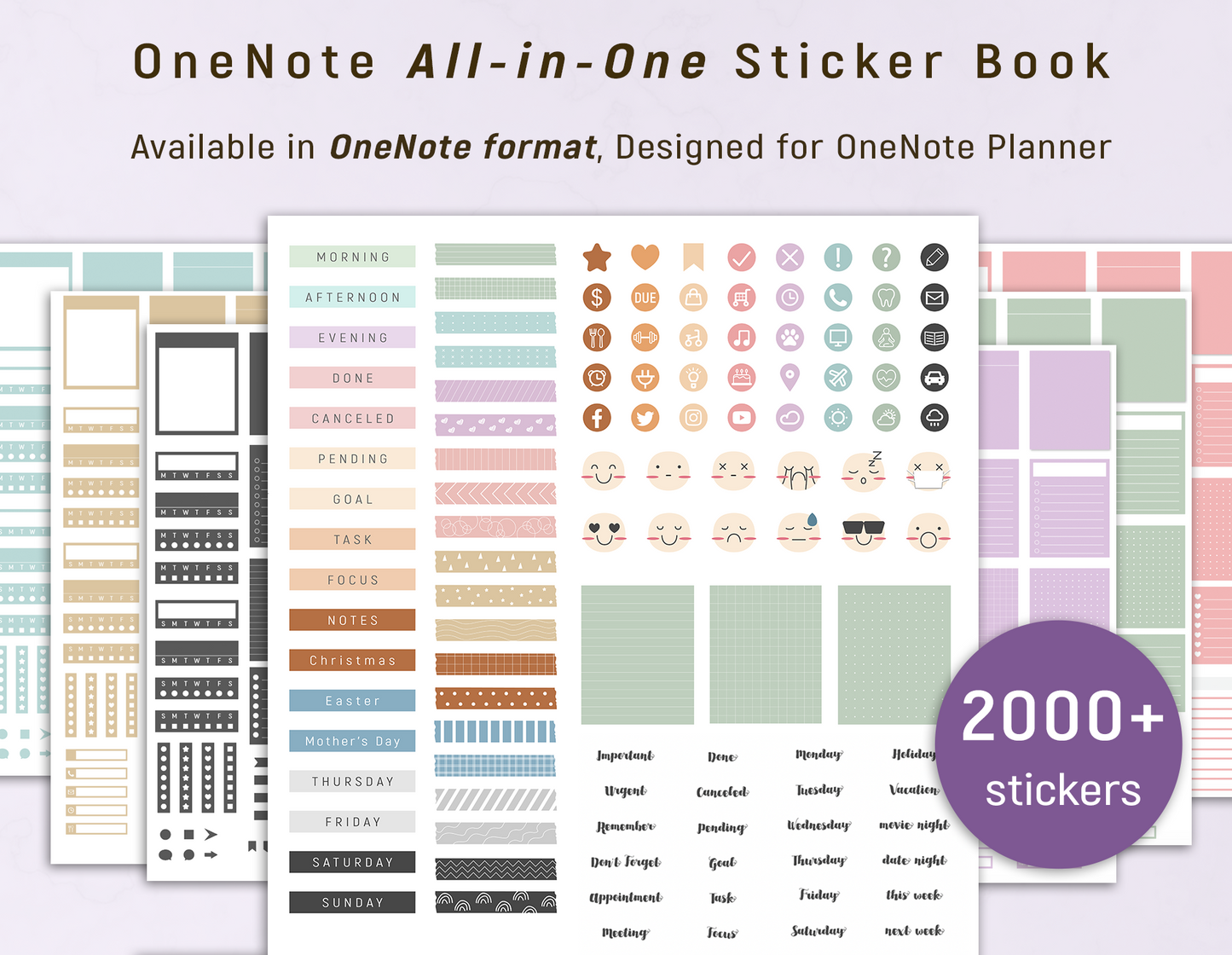 2026 Ultimate OneNote Planner for Professionals