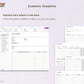 Ultimate OneNote Student Planner 2026-2027 | Light & Dark | Editable