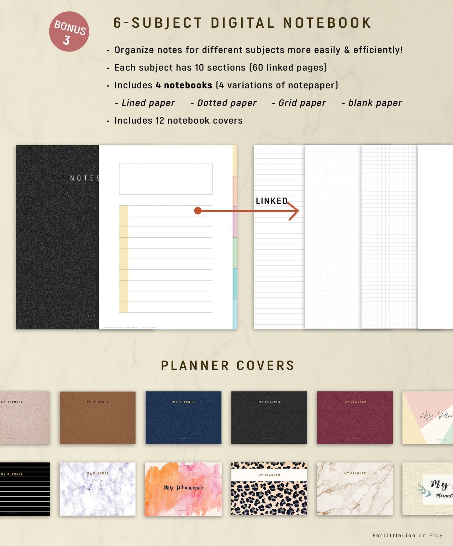 Simple Student Planner 2024