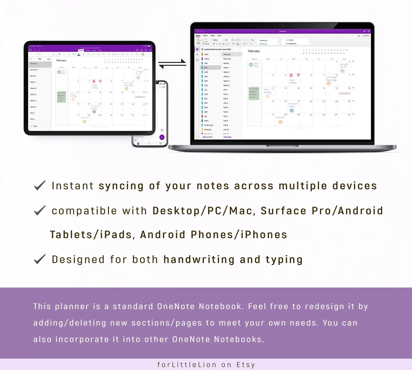 2024 Digital Planner with Reminders, Apple Calendar, and Google Calendar  Integration — Dash Planner