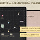 UNDATED Digital Planner - Dark mode