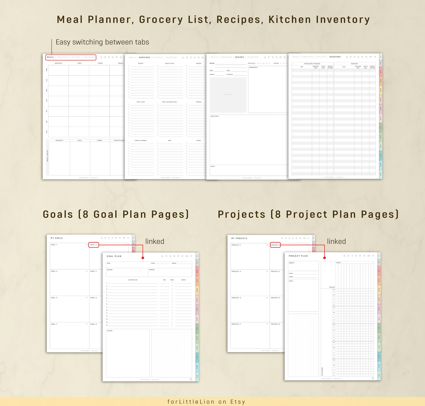 UNDATED All-in-one Digital Planner