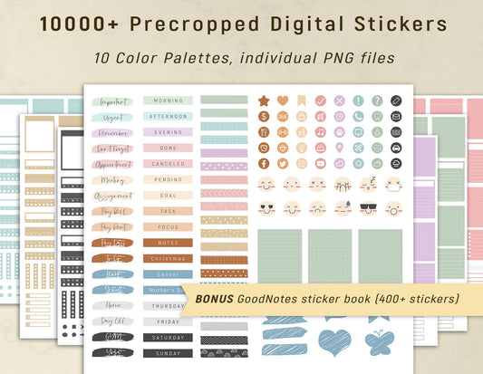 10000+ Digital Stickers