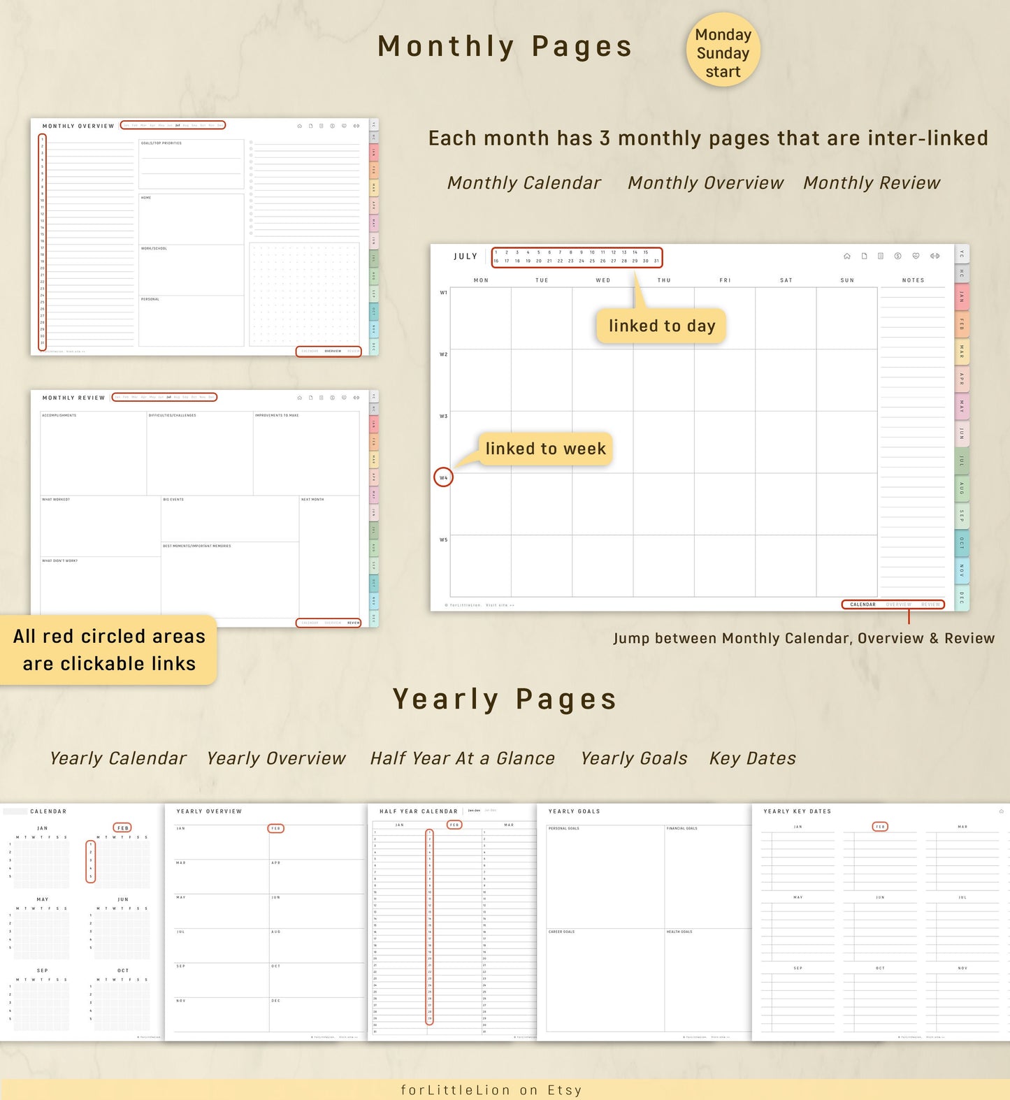 Ultimate UNDATED Student Planner