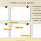 Ultimate UNDATED Student Planner